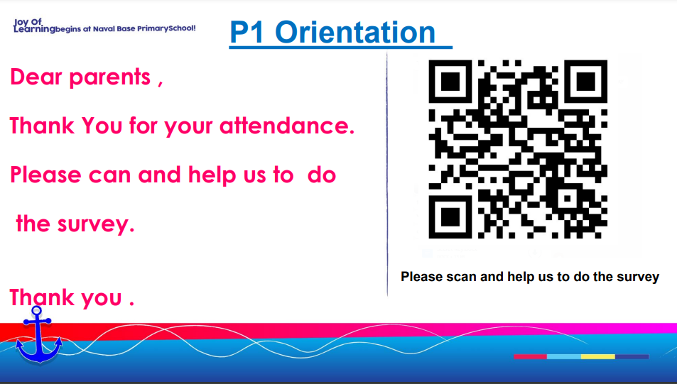 P1 orientation for 2024 students